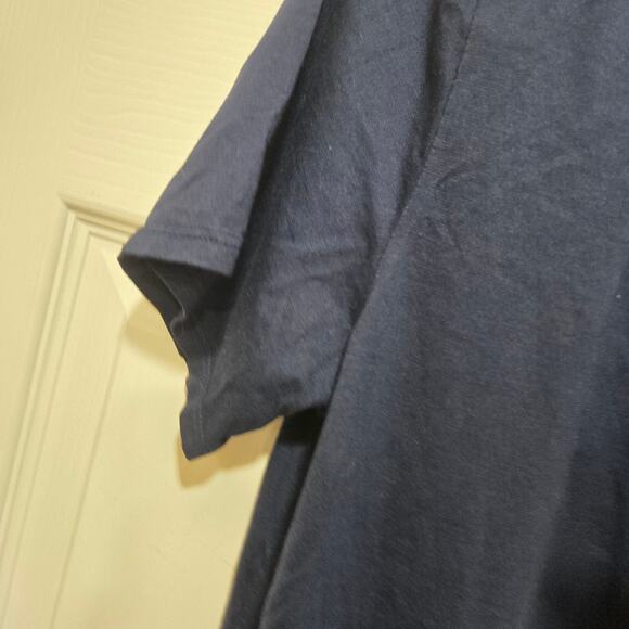 AG Adriano Goldschmied Navy Crew Neck Shirt Size M - Picture 7 of 7